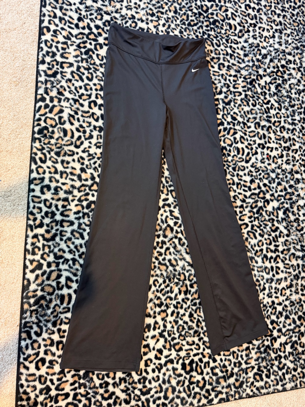Nike Black Women's Flare Yoga Pants